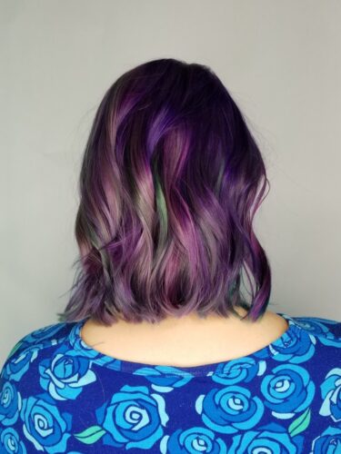 back side custom hair cut