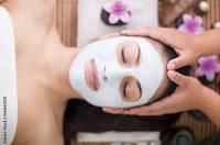 relaxing facial